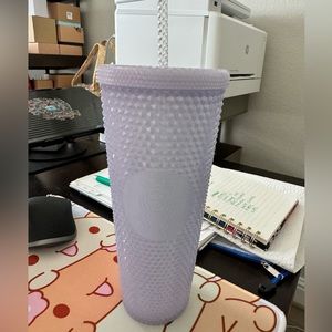 Starbucks Venti Icy Lilac Tumbler Cup 24 Oz